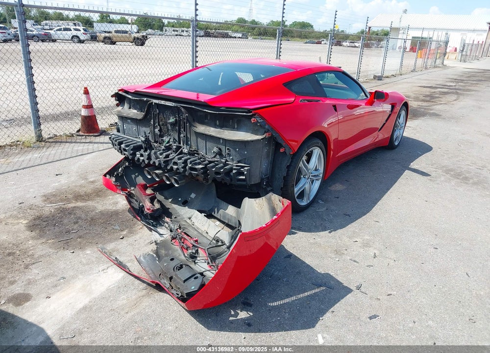 2016 CHEVROLET CORVETTE STINGRAY VIN: 1G1YB2D70G5112660