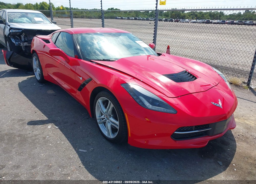 2016 CHEVROLET CORVETTE STINGRAY VIN: 1G1YB2D70G5112660