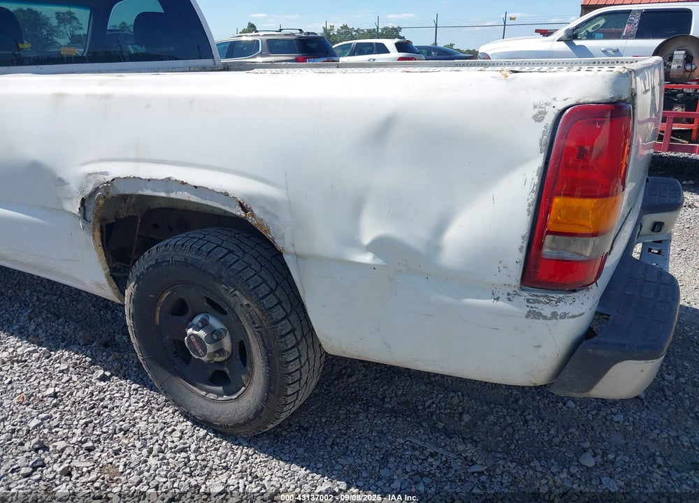 2003 GMC SIERRA 1500 WORK TRUCK VIN: 1GTEC14V23Z100674