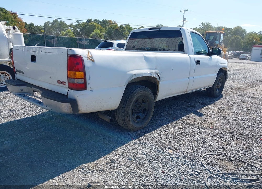 2003 GMC SIERRA 1500 WORK TRUCK VIN: 1GTEC14V23Z100674