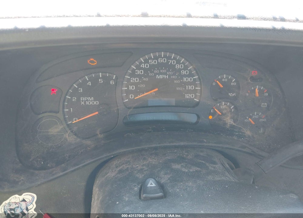 2003 GMC SIERRA 1500 WORK TRUCK VIN: 1GTEC14V23Z100674