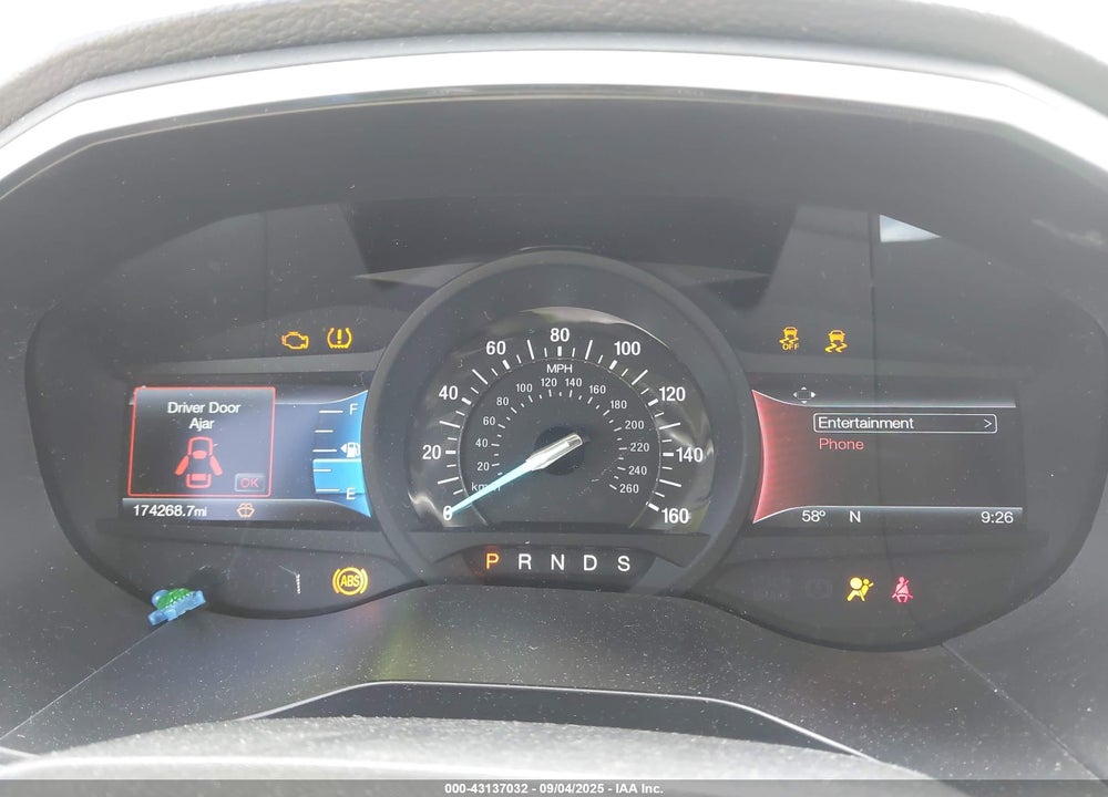 2017 FORD EDGE VIN: 2FMPK4K94HBC03684