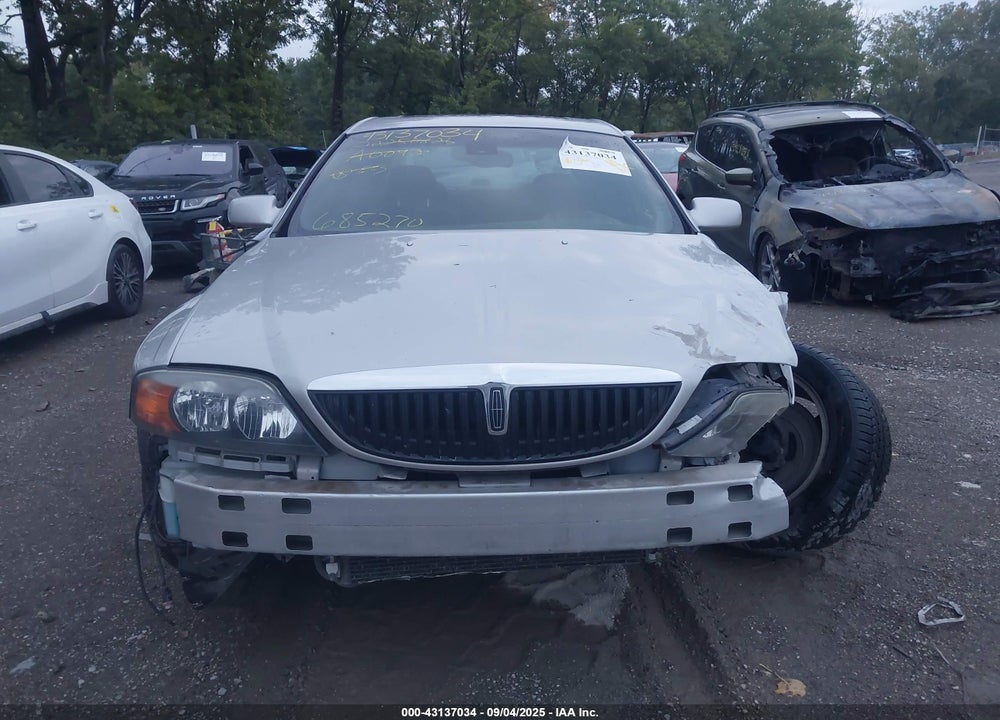 2002 LINCOLN LS V8 AUTO VIN: 1LNHM87A42Y685270