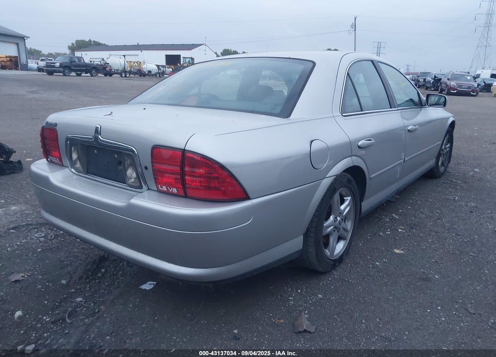 2002 LINCOLN LS V8 AUTO VIN: 1LNHM87A42Y685270