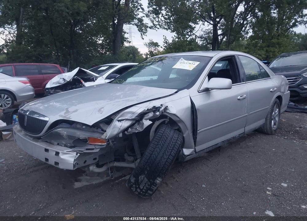 2002 LINCOLN LS V8 AUTO VIN: 1LNHM87A42Y685270