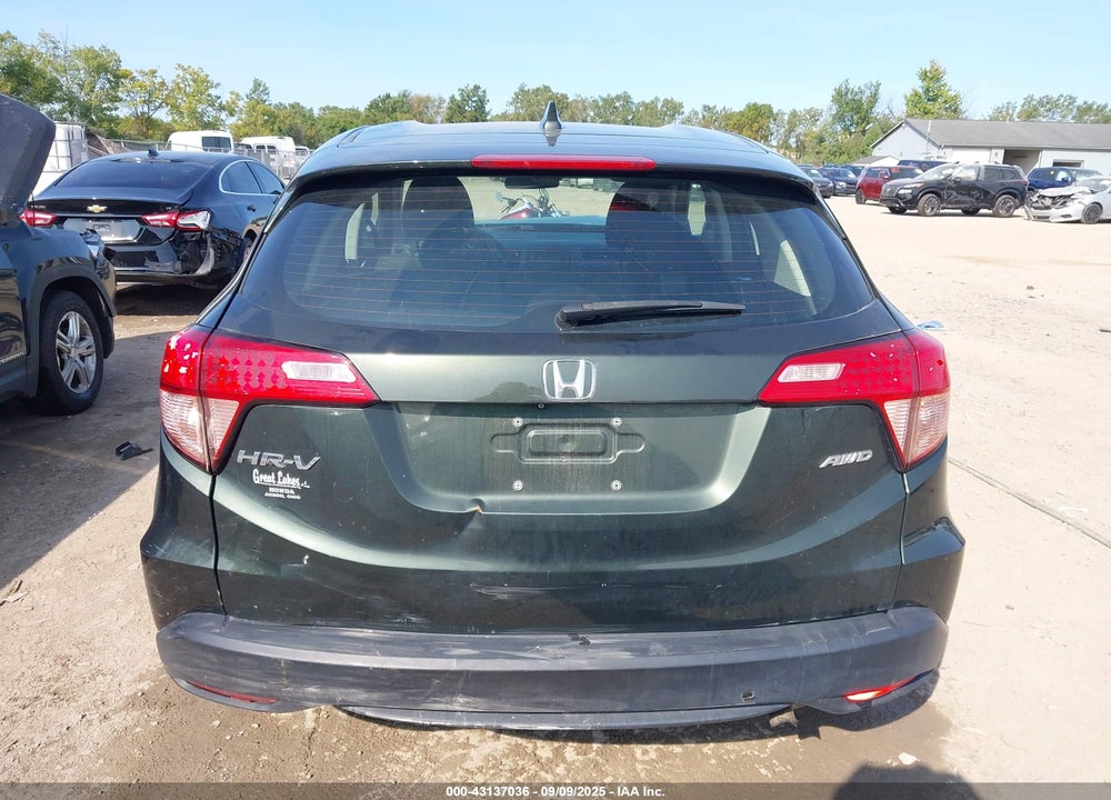 2018 HONDA HR-V VIN: 3CZRU6H3XJG717252