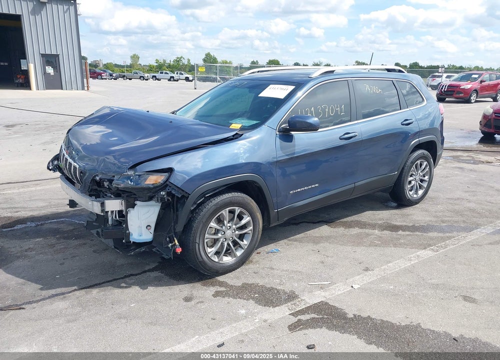 2019 JEEP CHEROKEE LATITUDE PLUS 4X4 VIN: 1C4PJMLB8KD437336