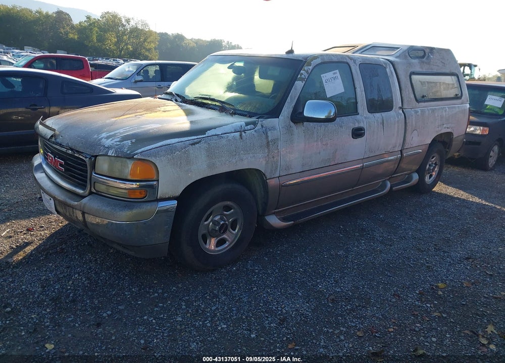 2002 GMC SIERRA 1500 SLE VIN: 2GTEC19T521378421