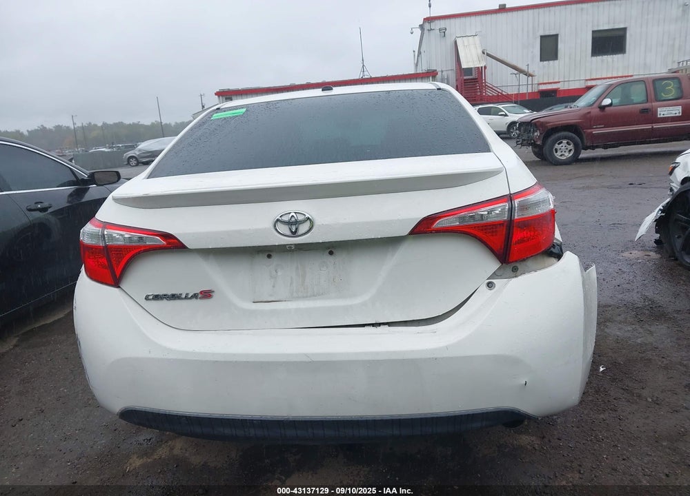 2015 TOYOTA COROLLA VIN: 5YFBURHE8FP186399