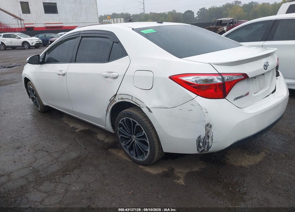 2015 TOYOTA COROLLA VIN: 5YFBURHE8FP186399