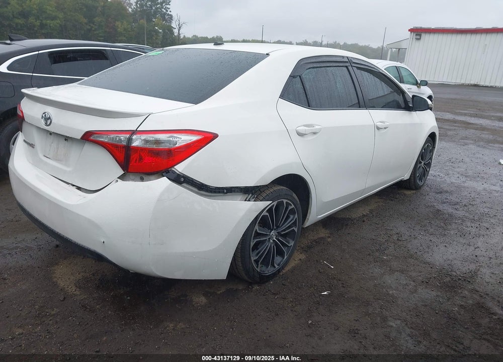 2015 TOYOTA COROLLA VIN: 5YFBURHE8FP186399