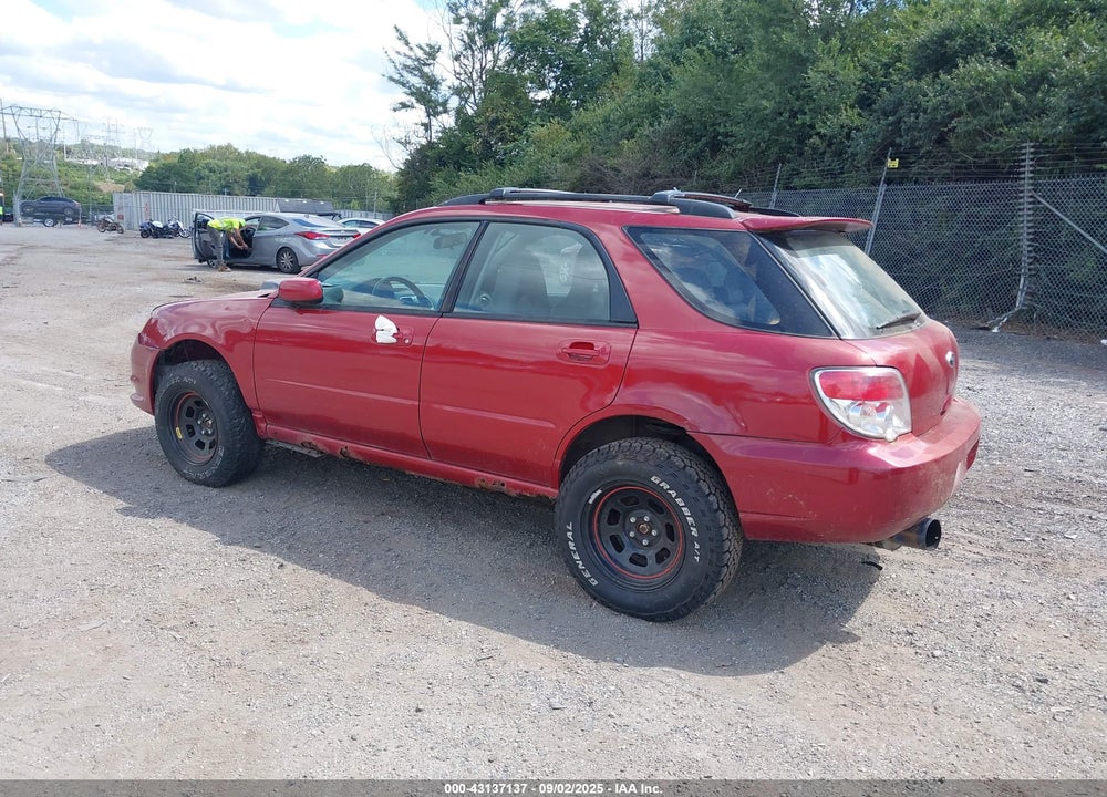 2007 SUBARU IMPREZA WRX VIN: JF1GG746X7G812589