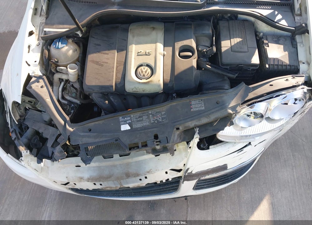 2005 VOLKSWAGEN JETTA 2.5 VIN: 3VWDF71K95M644722