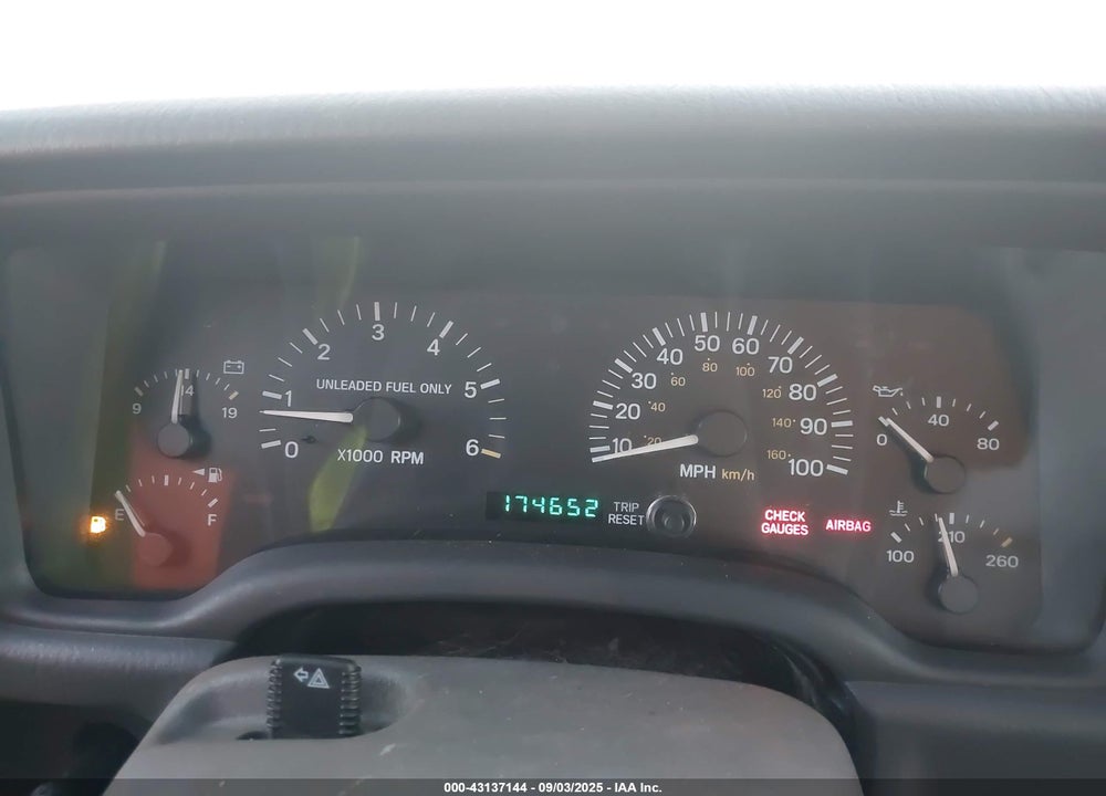1998 JEEP CHEROKEE CLASSIC/SPORT VIN: 1J4FT68S1WL182318