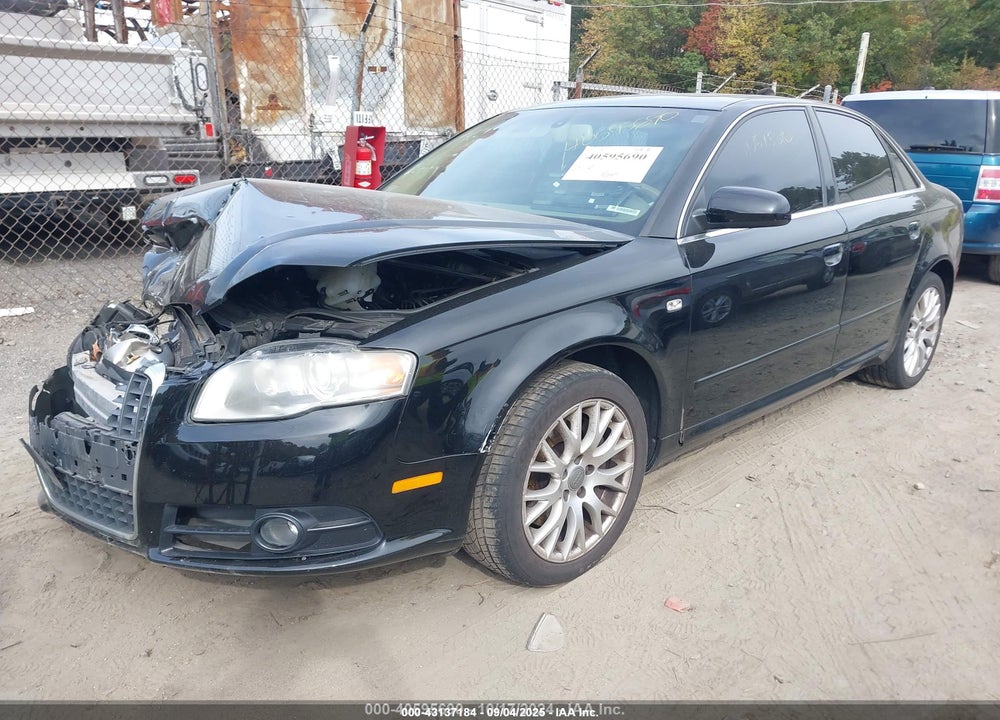 2008 AUDI A4 2.0T/2.0T SPECIAL EDITION VIN: WAUAF78E78A167860