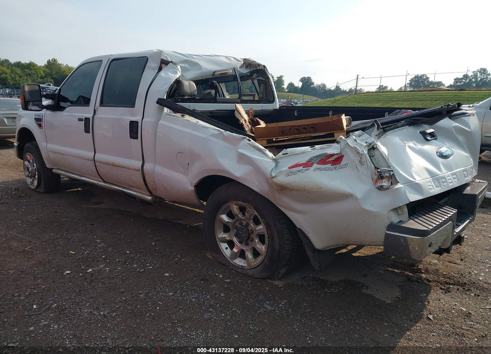 2008 HARLEY-DAVIDSON FORD F-250 FX4//KING RANCH/LARIAT/XL/XLT VIN: 1FTSW21R18EB80071