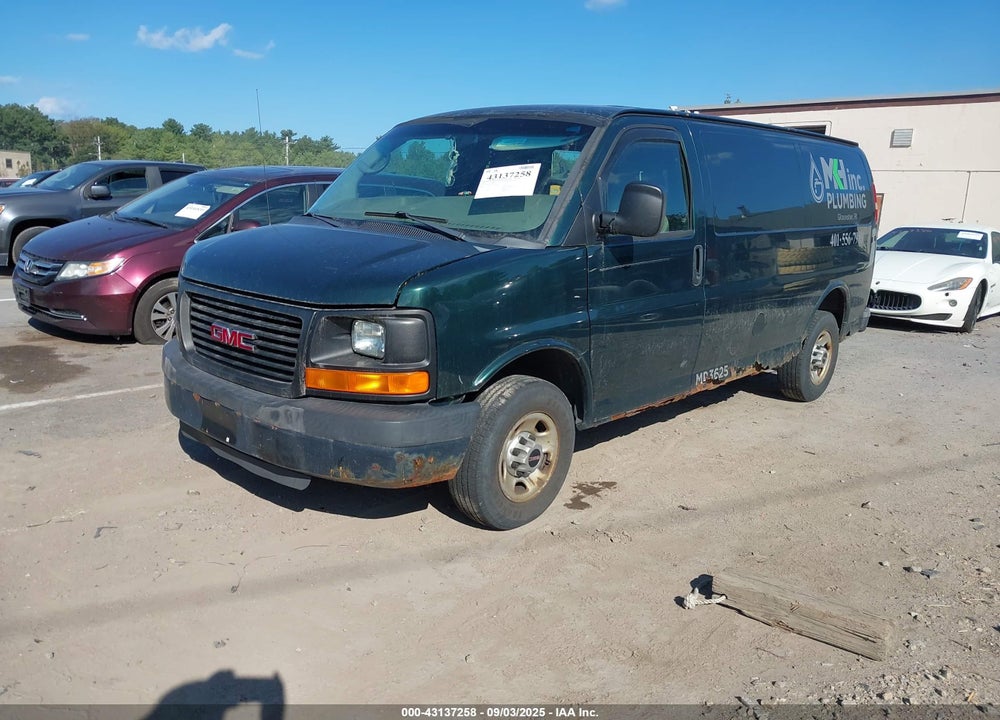 2010 GMC SAVANA 2500 VIN: 1GTZGFBAXA1114787