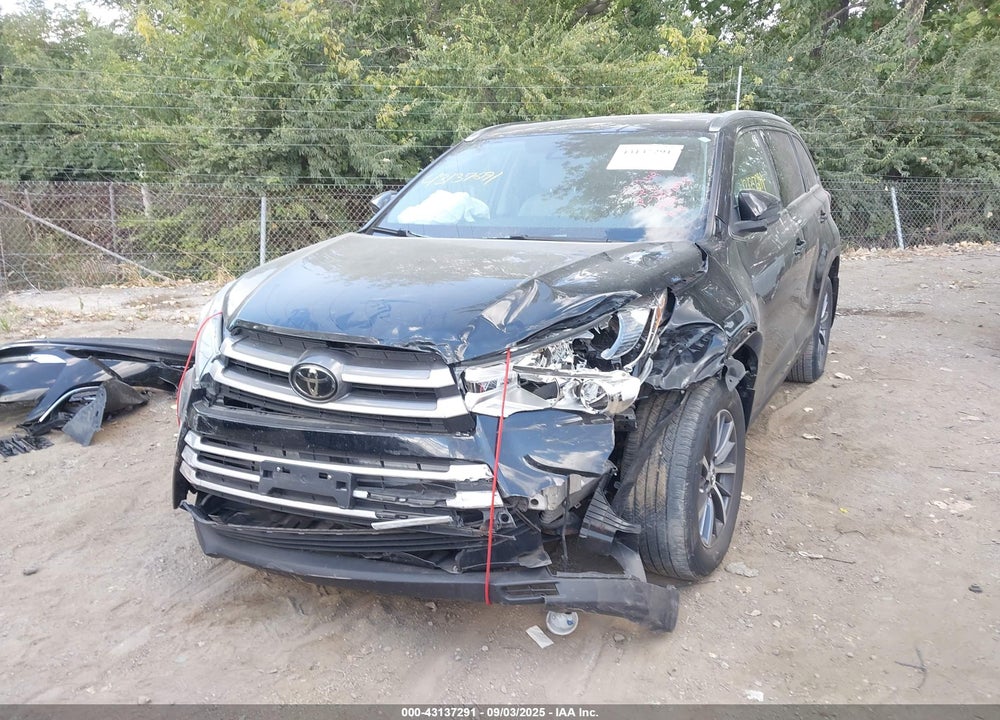 2019 TOYOTA HIGHLANDER VIN: 5TDJZRFHXKS564945