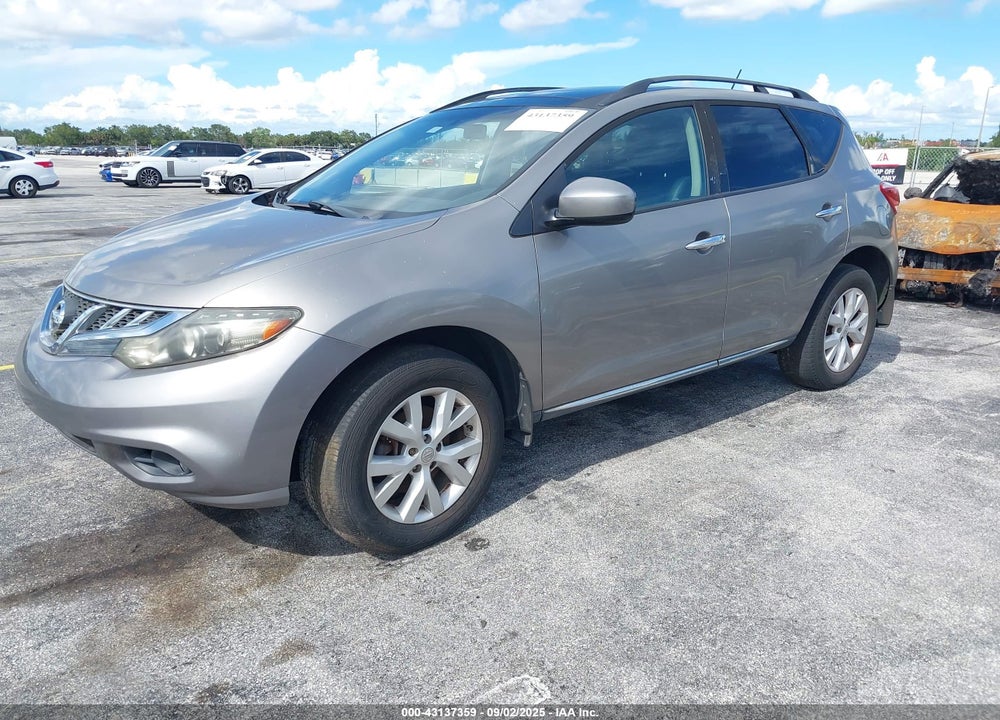 2011 NISSAN MURANO VIN: JN8AZ1MU9BW064023