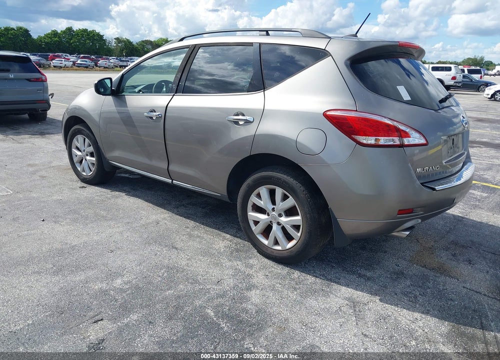 2011 NISSAN MURANO VIN: JN8AZ1MU9BW064023