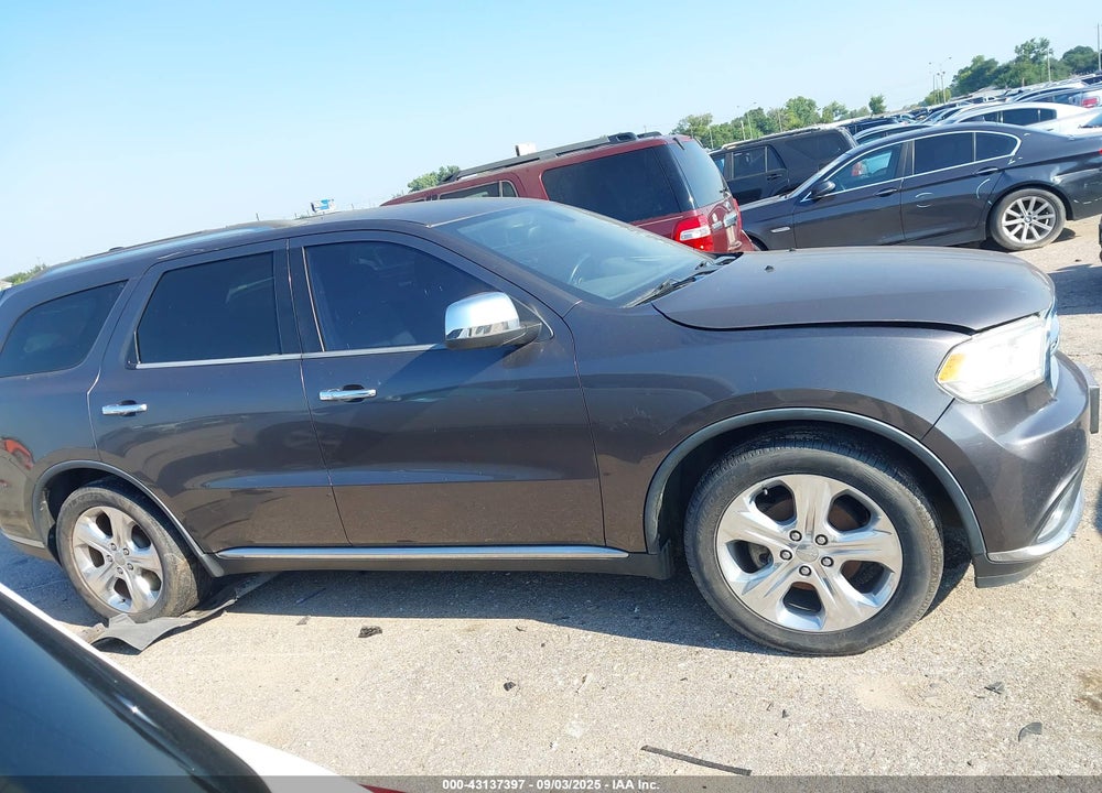 2014 DODGE DURANGO SXT VIN: 1C4RDHAG0EC513972