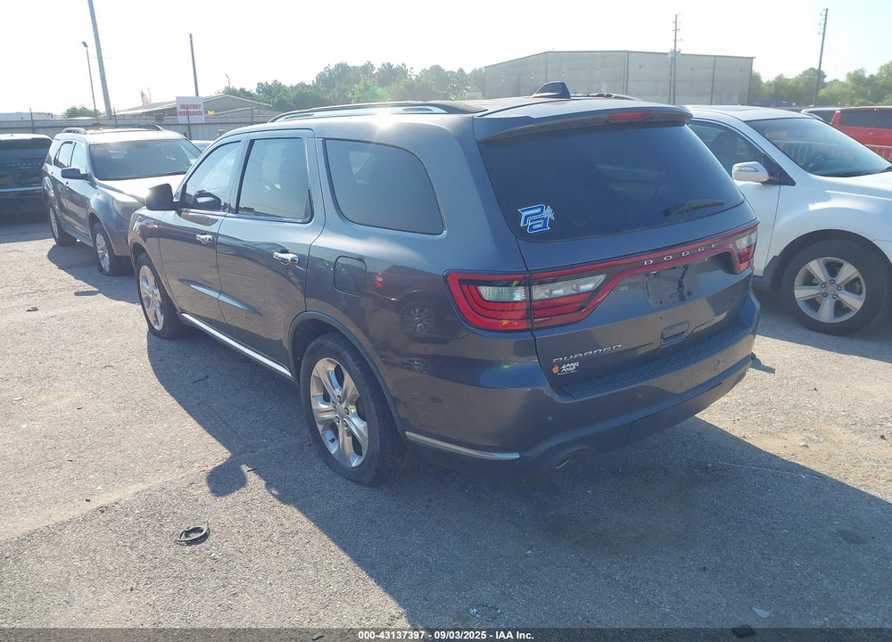 2014 DODGE DURANGO SXT VIN: 1C4RDHAG0EC513972