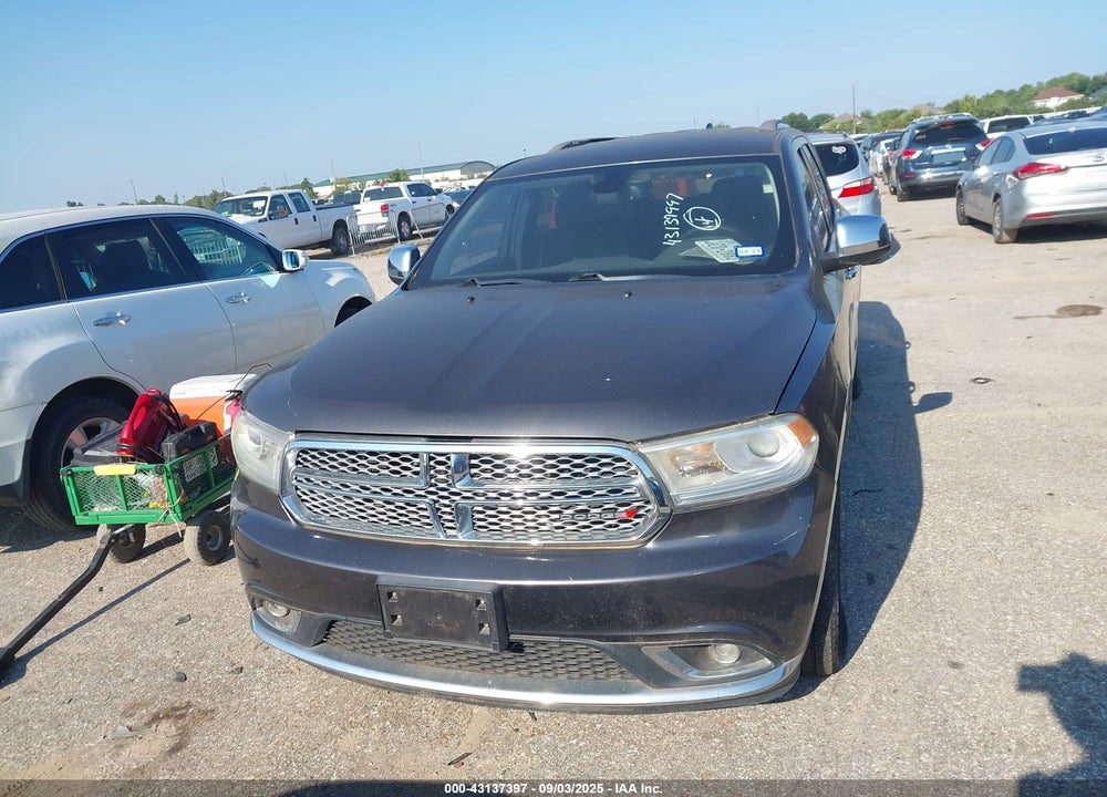 2014 DODGE DURANGO SXT VIN: 1C4RDHAG0EC513972