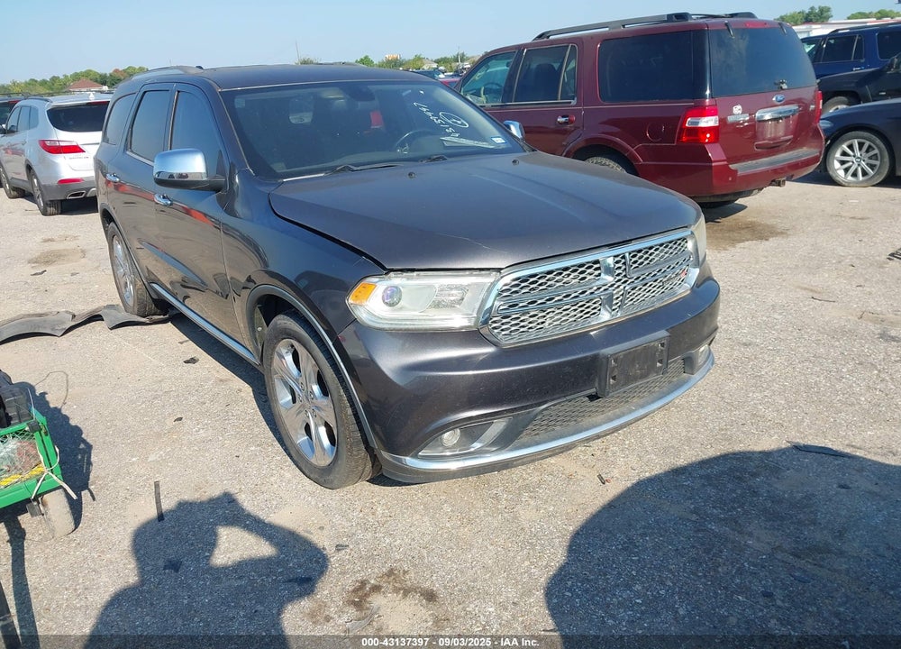 2014 DODGE DURANGO SXT VIN: 1C4RDHAG0EC513972