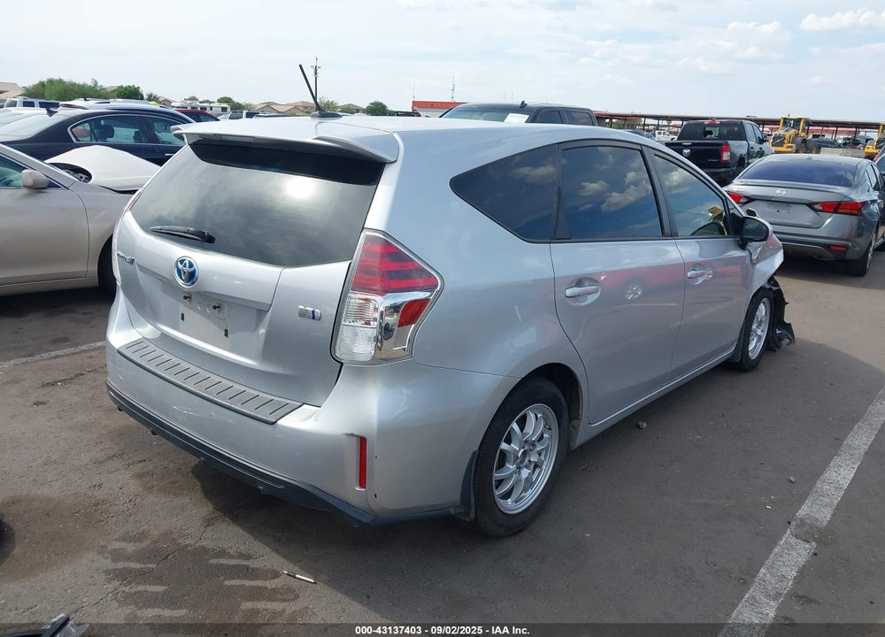 2015 TOYOTA PRIUS V VIN: JTDZN3EU5FJ018499