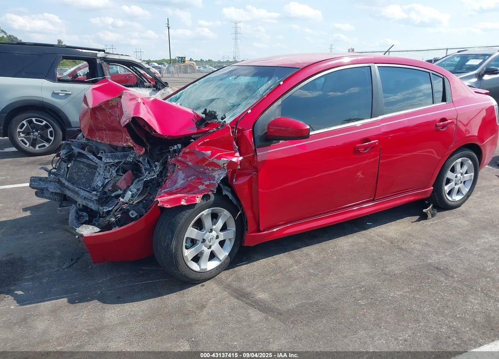 2012 NISSAN SENTRA VIN: 3N1AB6AP7CL704851