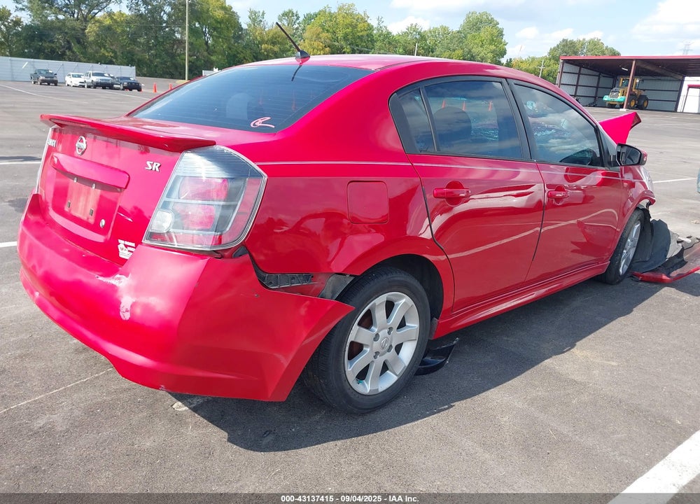 2012 NISSAN SENTRA VIN: 3N1AB6AP7CL704851