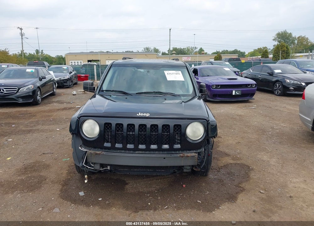2012 JEEP PATRIOT VIN: 1C4NJPBAXCD661288