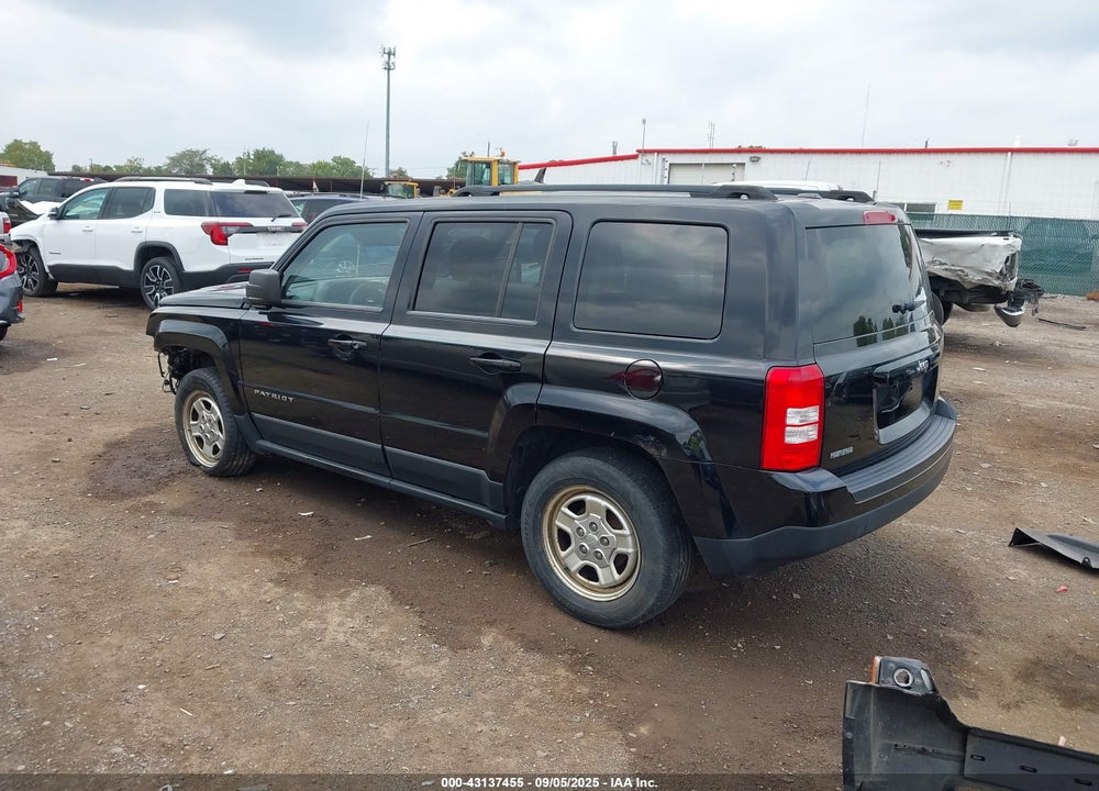 2012 JEEP PATRIOT VIN: 1C4NJPBAXCD661288
