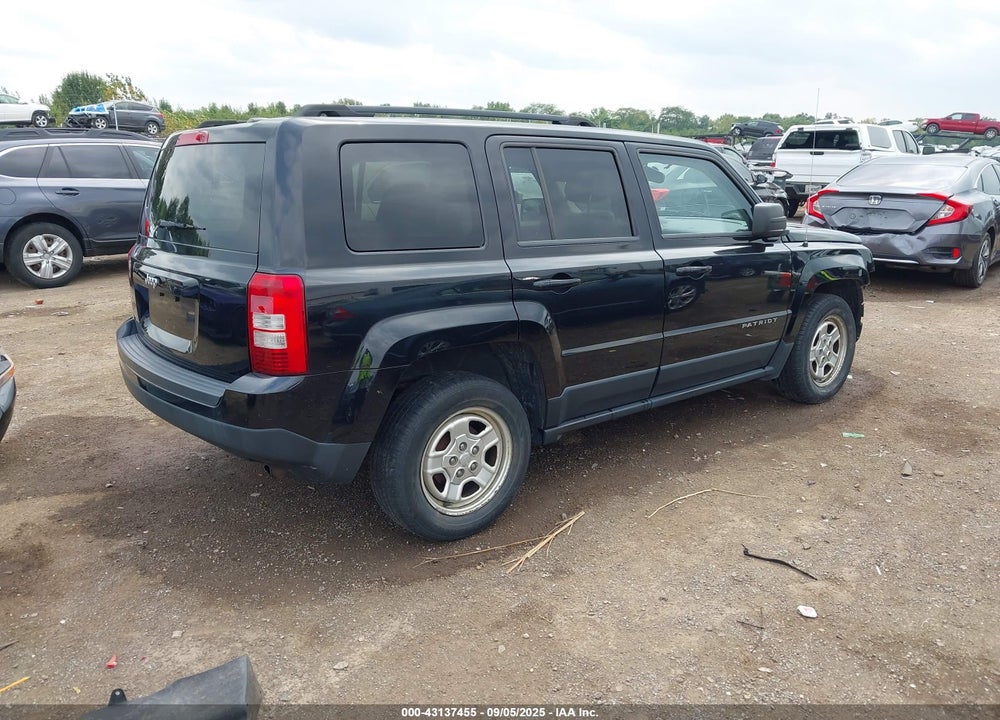 2012 JEEP PATRIOT VIN: 1C4NJPBAXCD661288