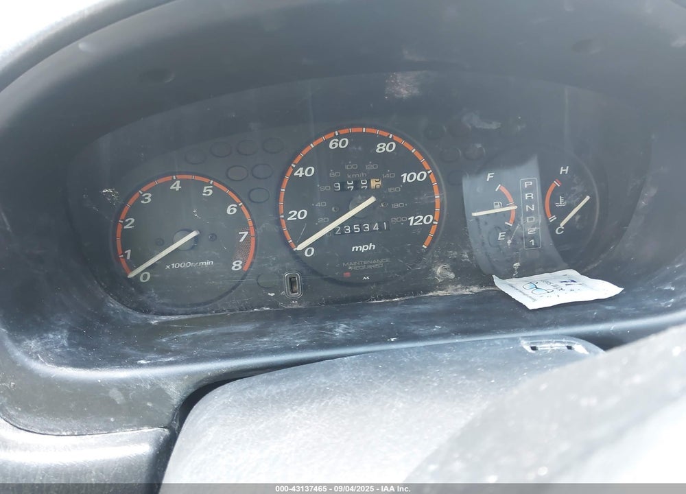 1999 HONDA CR-V EX VIN: JHLRD1863XC075443