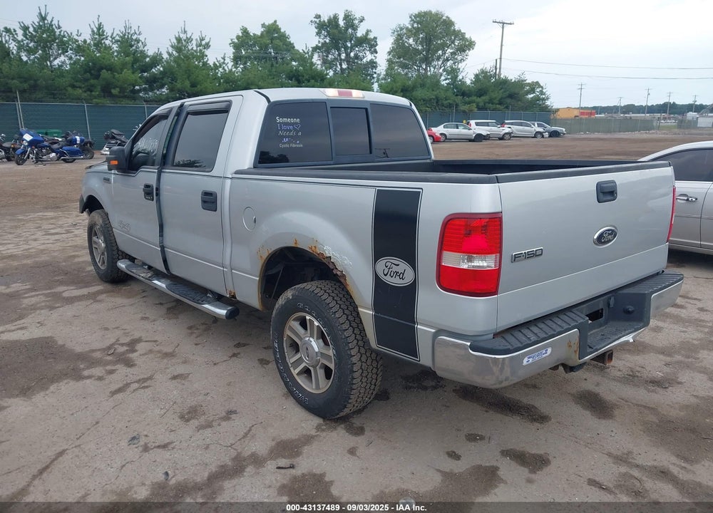 2008 FORD F-150 60TH ANNIVERSARY/FX4/KING RANCH/LARIAT/XLT VIN: 1FTPW14V78FA40447