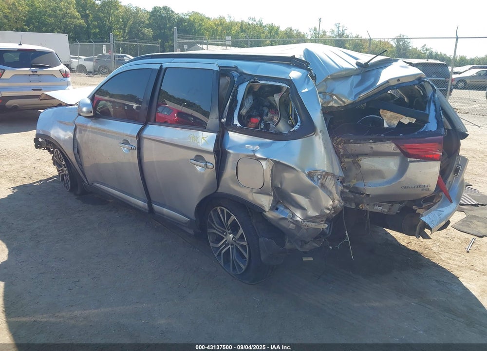 2016 MITSUBISHI OUTLANDER VIN: JA4AZ3A37GZ010187