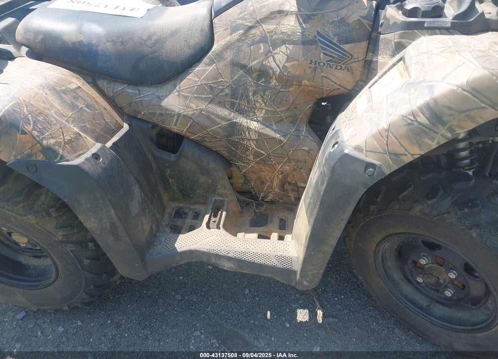 2020 HONDA TRX420 FA VIN: 1HFTE41A3L4600396