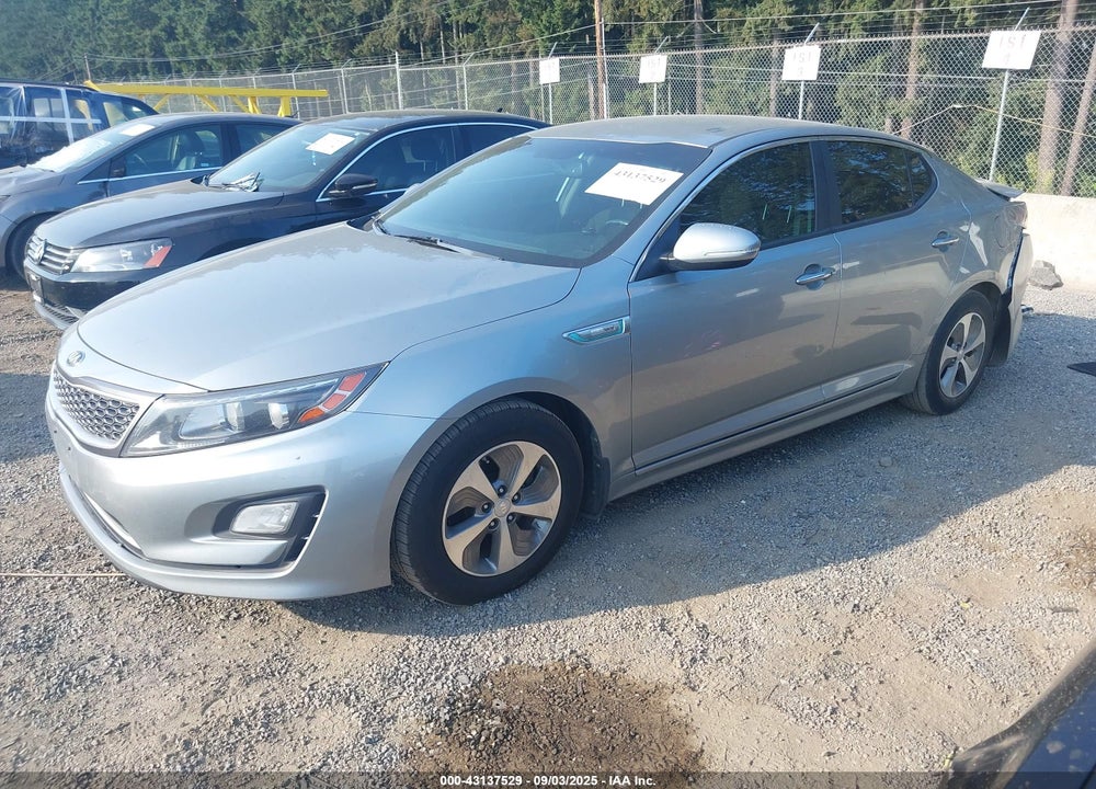 2014 KIA OPTIMA HYBRID VIN: KNAGM4AD9E5068834