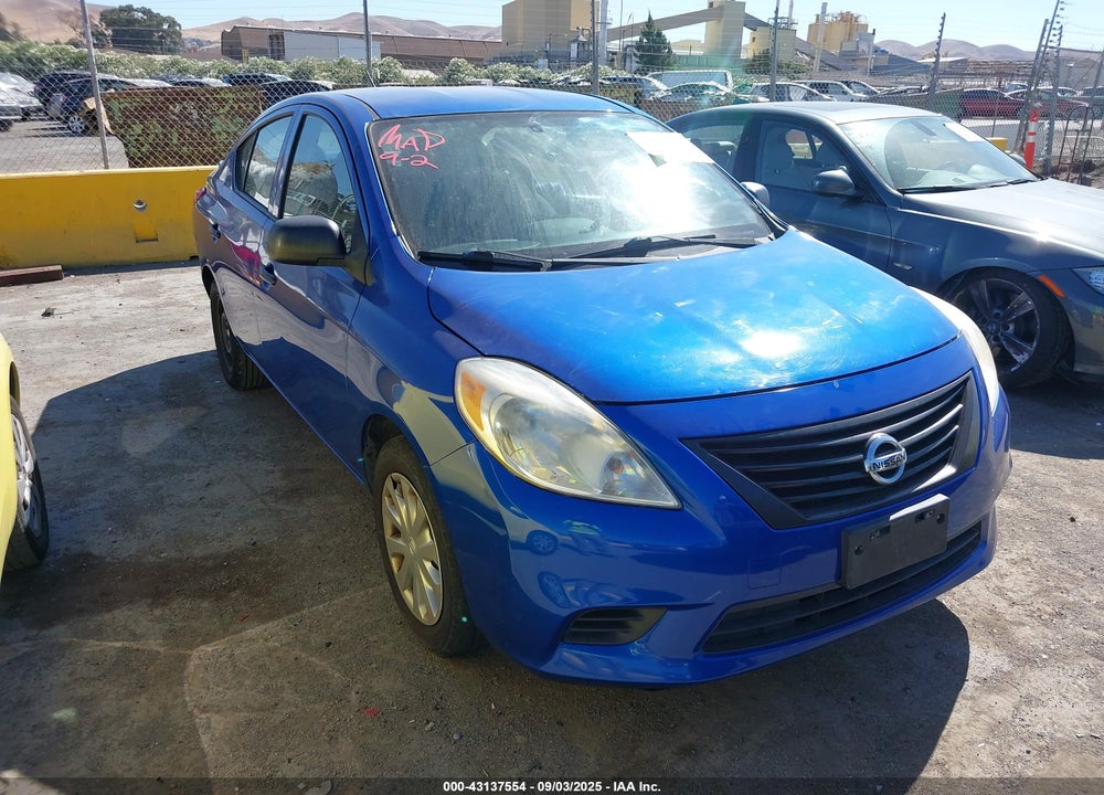 2014 NISSAN VERSA VIN: 3N1CN7AP9EL850161