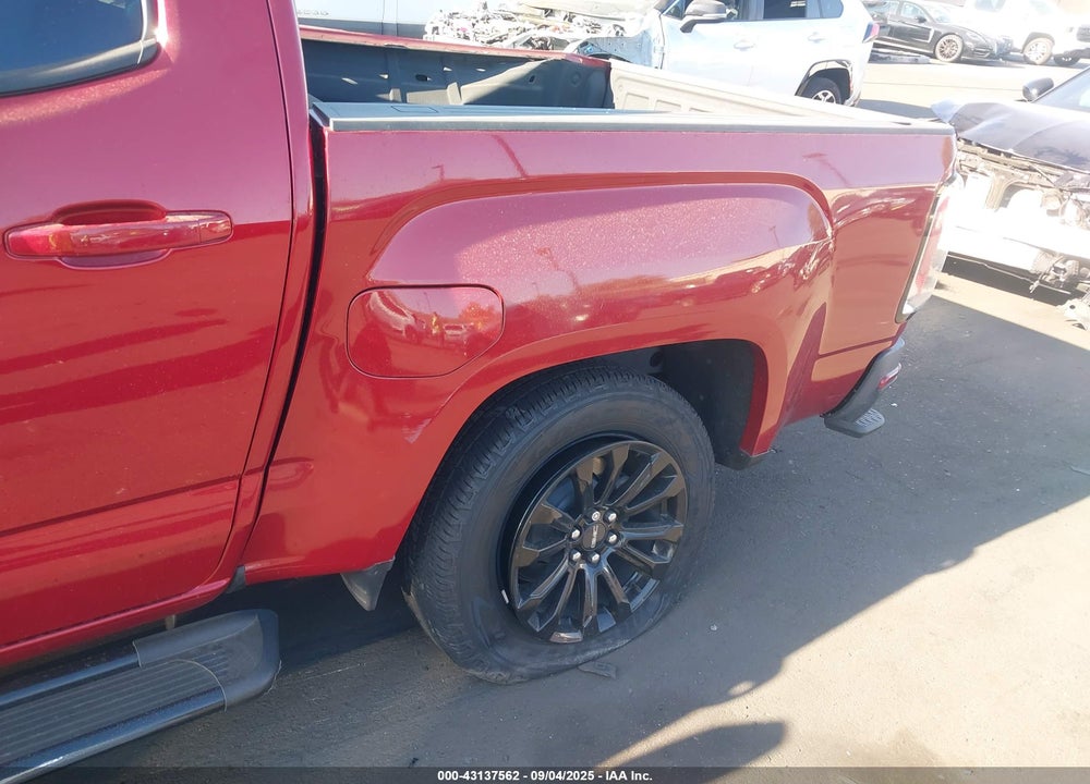 2021 GMC CANYON 2WD SHORT BOX ELEVATION VIN: 1GTG5CENXM1232143