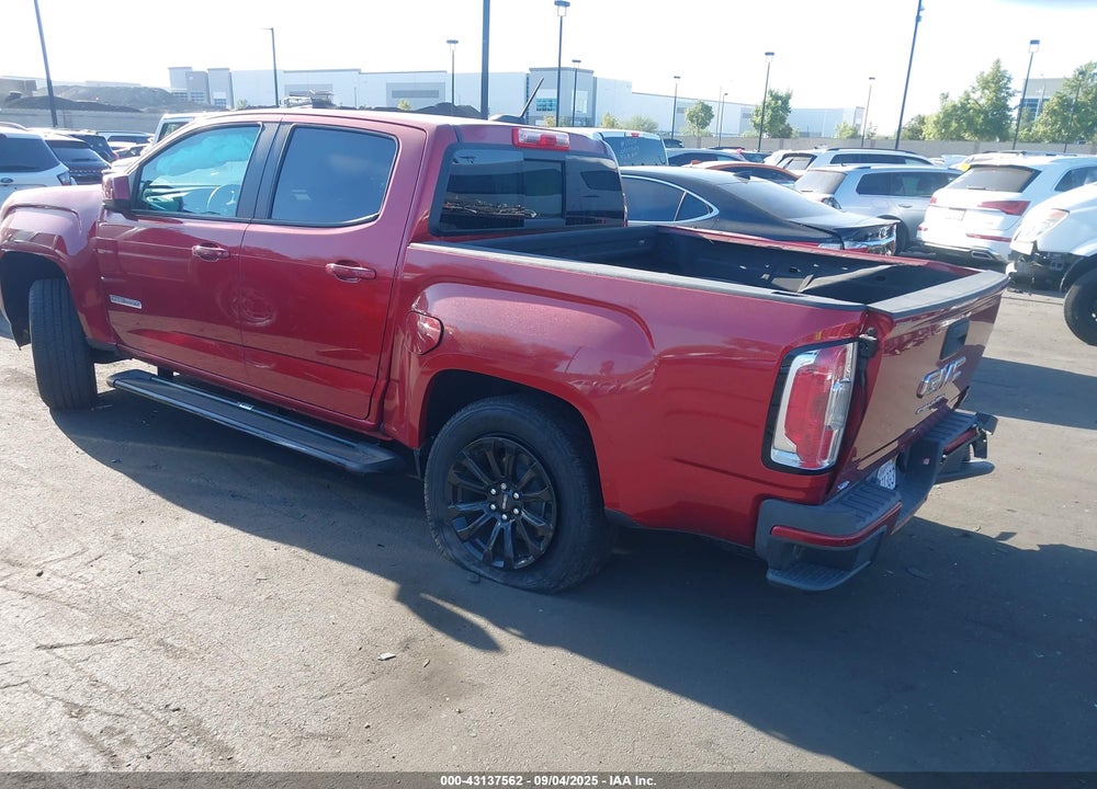 2021 GMC CANYON 2WD SHORT BOX ELEVATION VIN: 1GTG5CENXM1232143