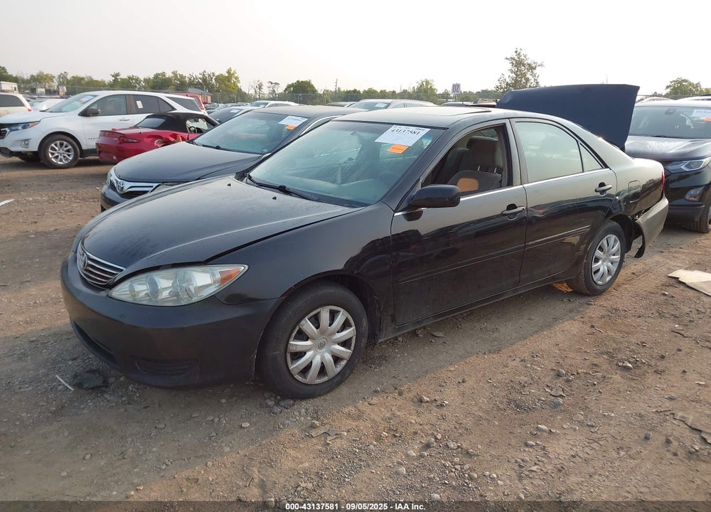 2005 TOYOTA CAMRY LE VIN: 4T1BE32K85U414066