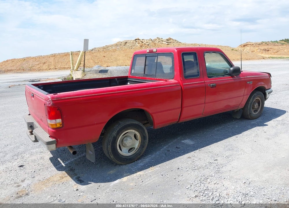 1995 FORD RANGER SUPER CAB VIN: 1FTCR14X7SPB19643