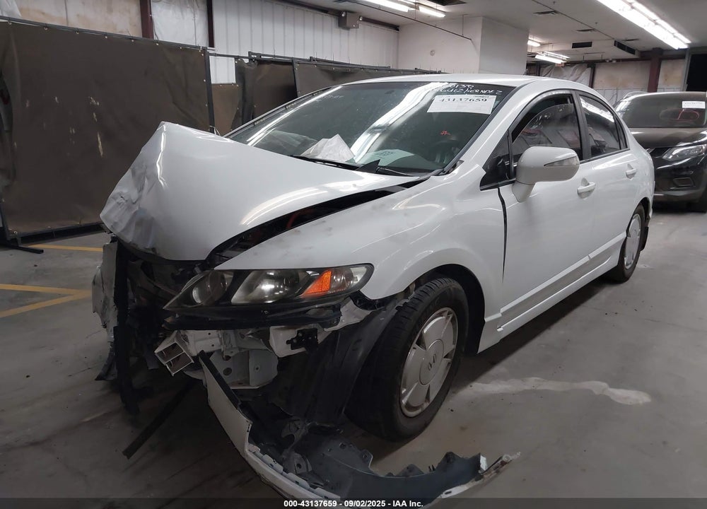 2008 HONDA CIVIC HYBRID VIN: JHMFA36208S026646