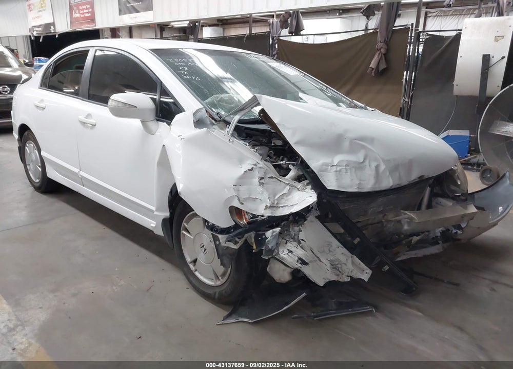 2008 HONDA CIVIC HYBRID VIN: JHMFA36208S026646