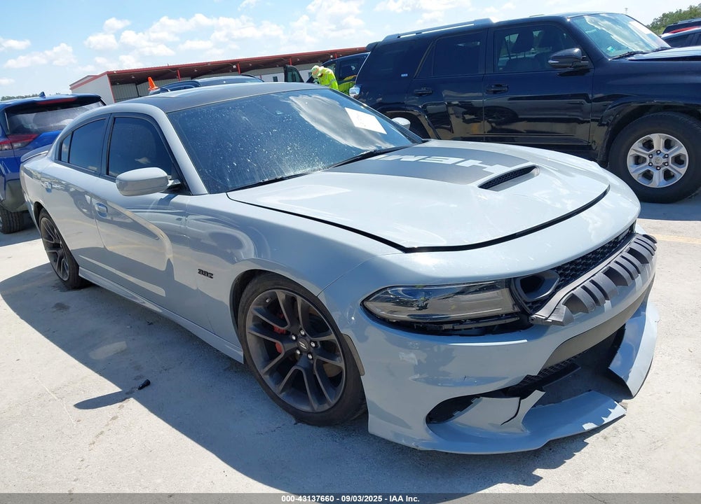 2022 DODGE CHARGER SCAT PACK VIN: 2C3CDXGJ8NH227856