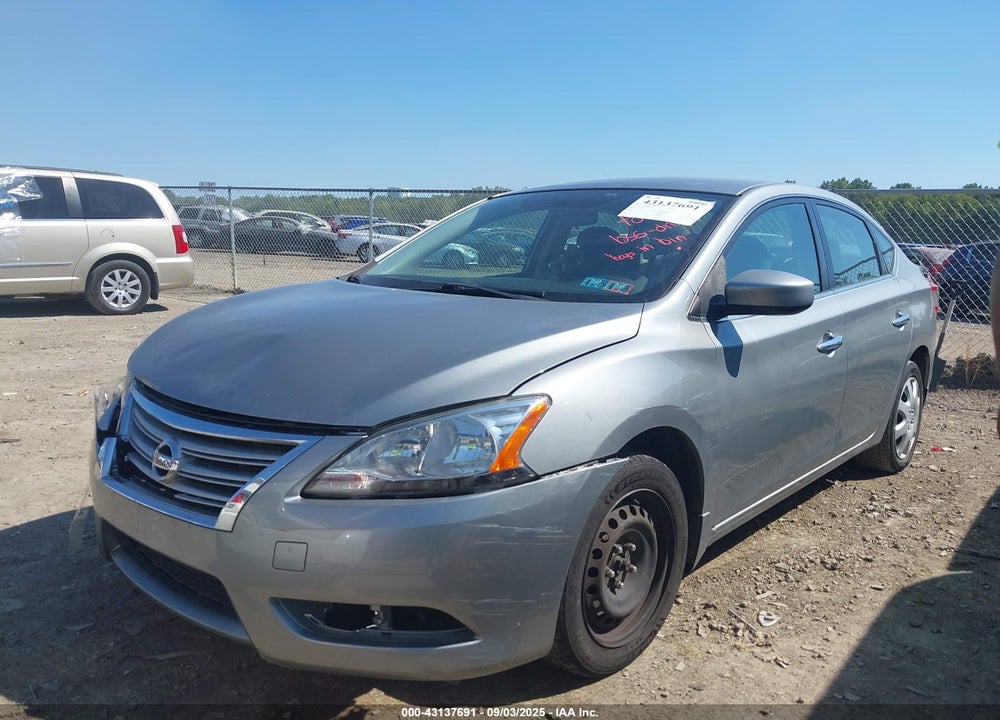 2014 NISSAN SENTRA VIN: 3N1AB7AP9EY297210