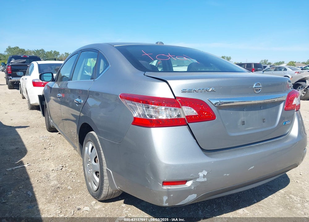 2014 NISSAN SENTRA VIN: 3N1AB7AP9EY297210