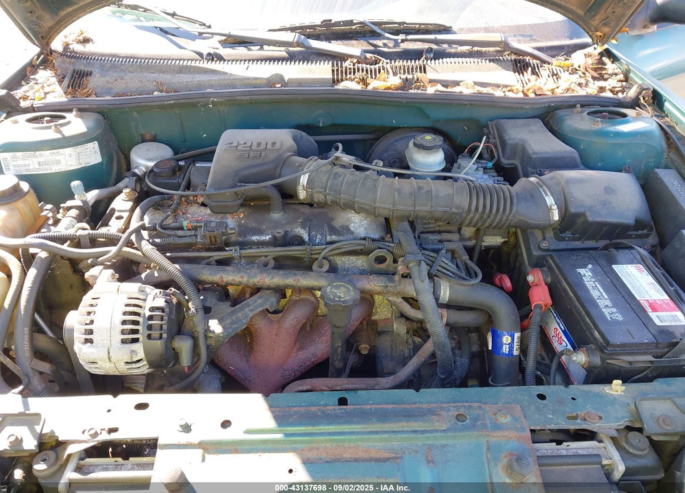 1998 PONTIAC SUNFIRE VIN: 1G2JB1249W7514289
